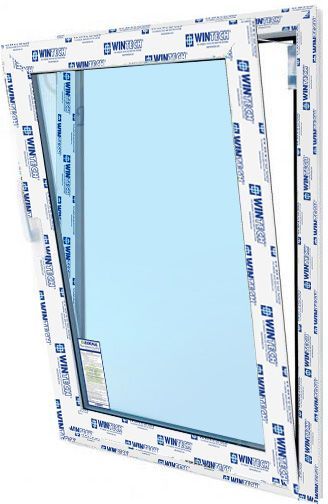 Вікно поворотно-відкидне WINTECH 540 600x800 мм праве 