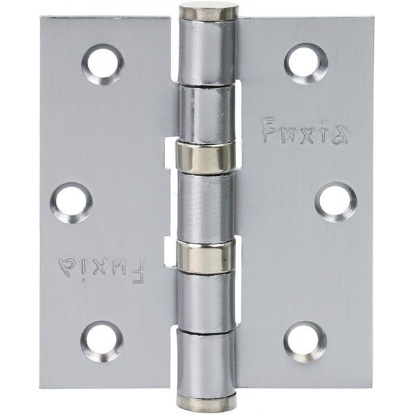 Петля универсальная Fuxia 75x31x2,5 мм матовый хром 1 шт