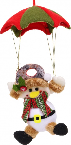 Декоративная подвеска Снеговик 22 см разноцветный HF21F65