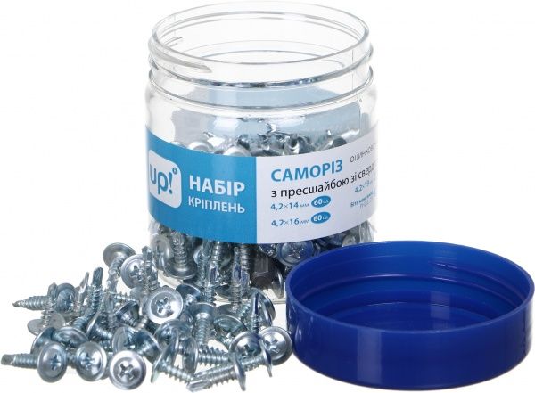 Саморез с пресшайбой 4,2x181 шт цинк