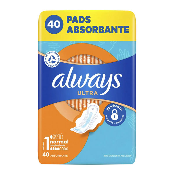 Прокладки гигиенические Always Ultra Normal размер 1 40 шт.
