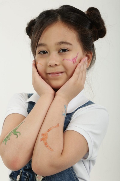 Тату временное TATTon.me Birthday Dinos set