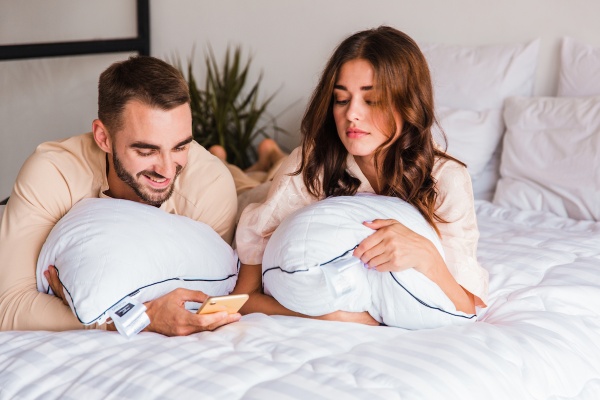 Подушка антиаллергенная 1164 Royal Pearl EcoSilk мягкая 50x70 см (2200001515505) MirSon