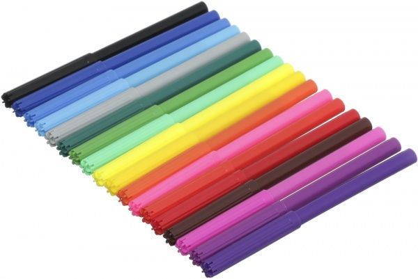 Набір фломастерів Кіт ФЛ46-1 18 шт. Умка