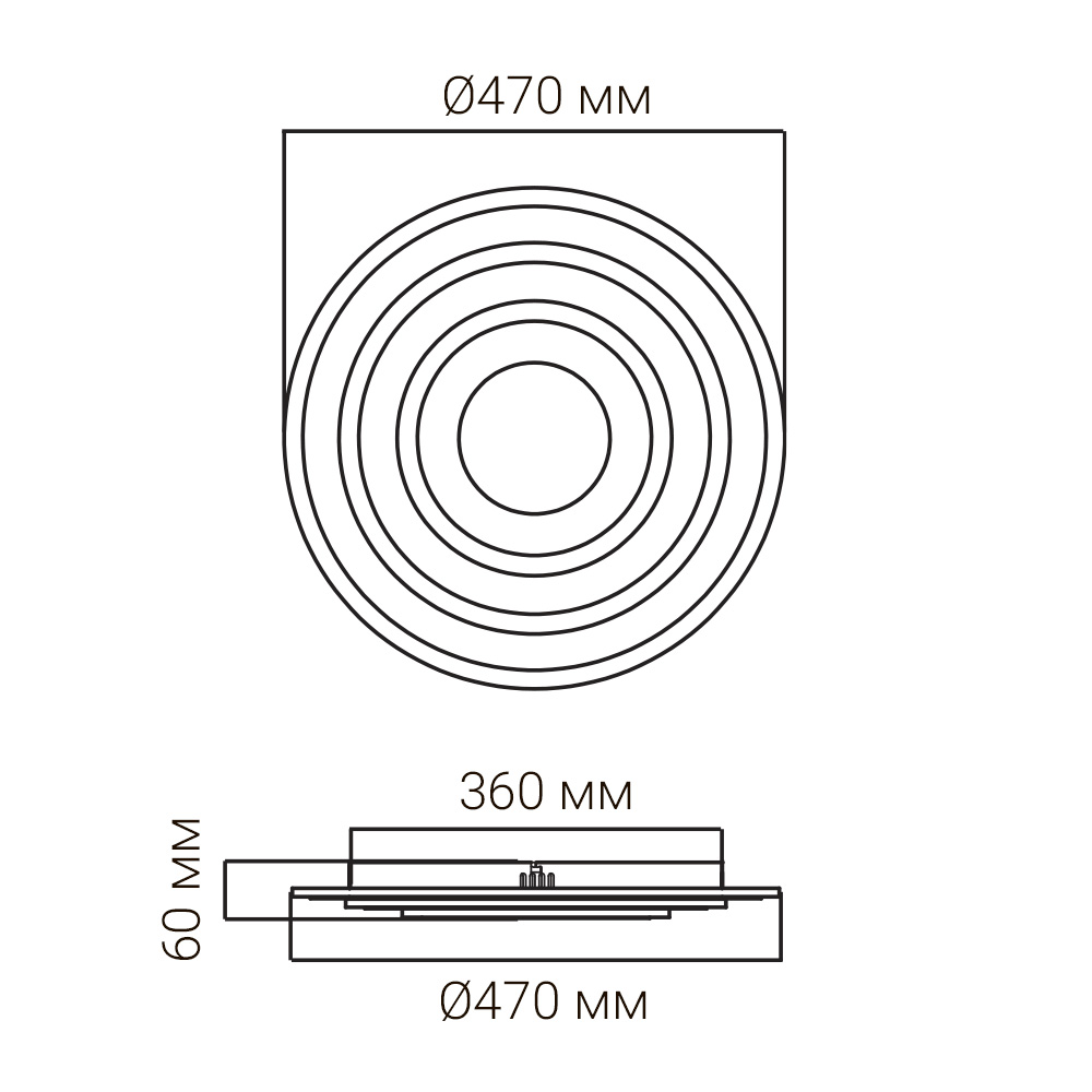 Світильник світлодіодний ARDERO білий 3000-6500 К AL6114