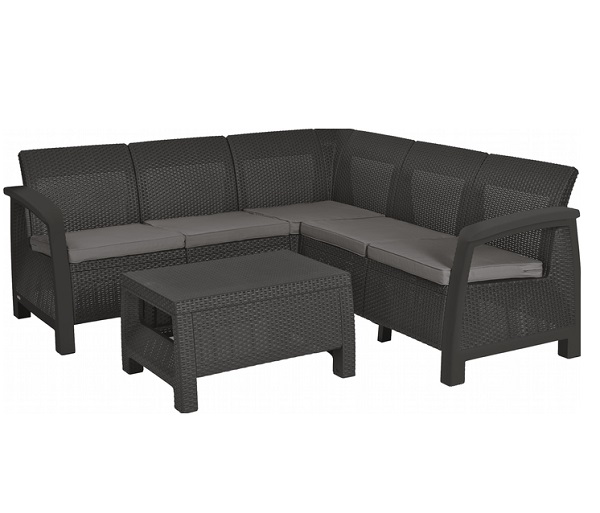 Комплект меблів Keter Bahamas Relax графіт 233612