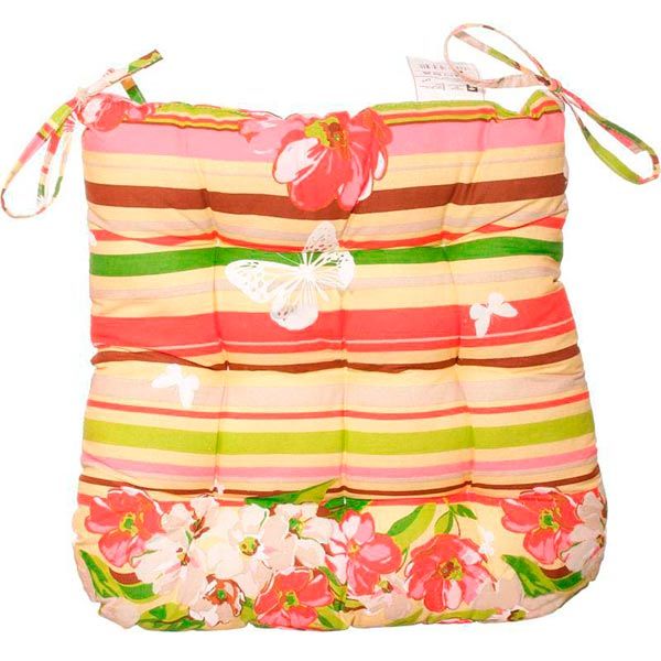 Подушка стеганая Пион Spring 40x40x7