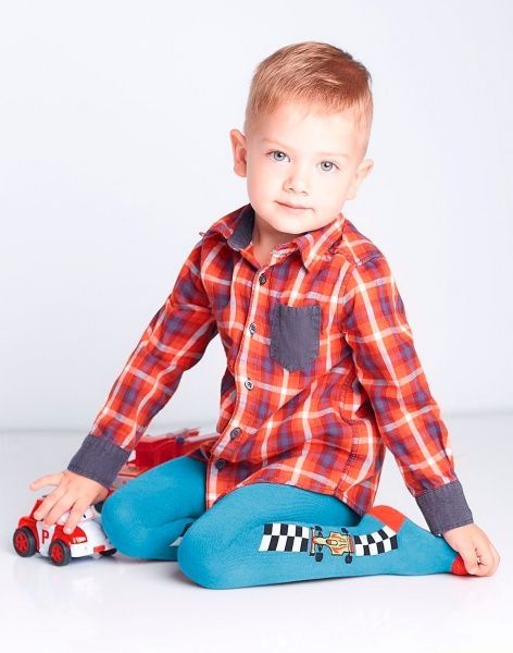 Колготки дитячі Giulia D019 LITTLE KIDS blue р.98-104 блакитний 