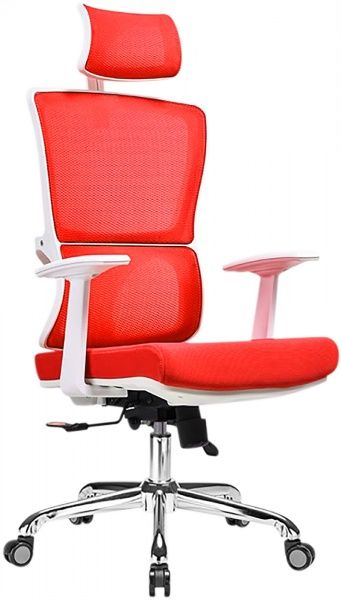 Кресло GT Racer W-50 красный 