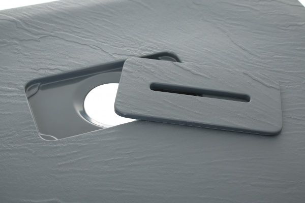 Поддон душевой ScandiSPA SCADI из искусственного мрамора 1200х800x40 мм прямоугольный серый