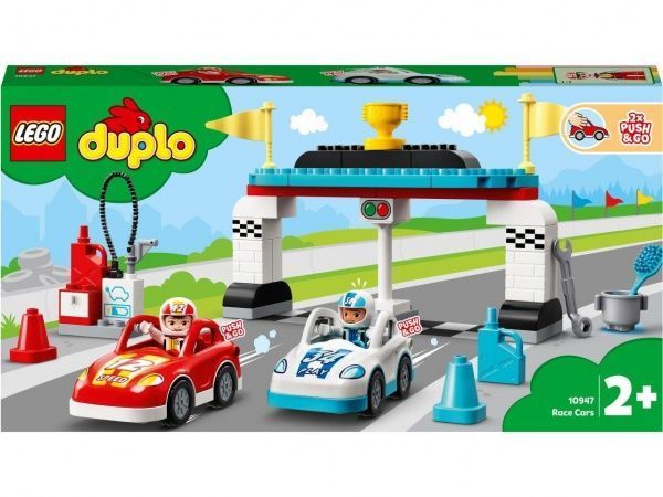 Конструктор LEGO DUPLO Гоночные машины 10947