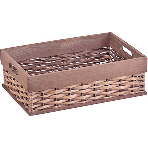 Ящик для хранения Handy Home дерево темное 110x300x190 мм