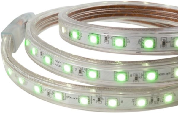 Лента светодиодная Светкомплект 5050-60 Led RGB 6 Вт IP65 220 В разноцветный (RGB) 