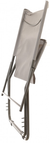 Кресло-шезлонг UBC Group раскладной серый 52x107 см 