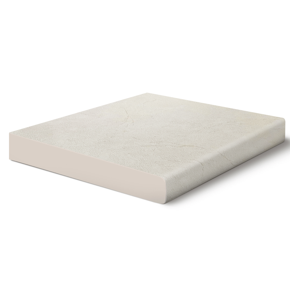 Столешница LuxeForm в размер с кромкой S967 2004x600x28 мм белый камень