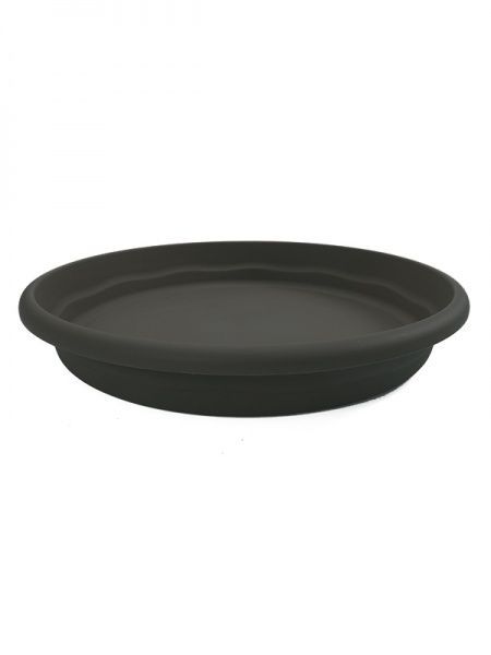 Піддон пластиковий Plastiken Terra Plato Redondas круглий антрацит 
