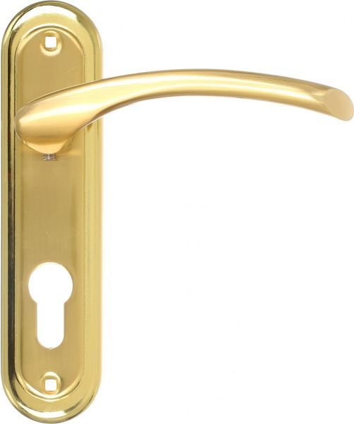 Замок врізний з ручками Blazer PB/SB PZWC 62 мм латунь