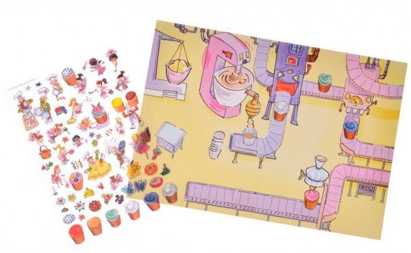 Набір наліпок Scribble Down Школа лицарів SD/10