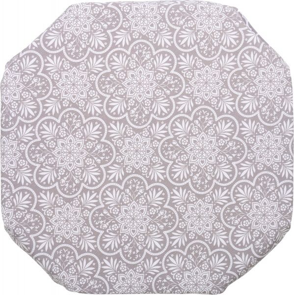 Чехол для стула Агата Кружево капучино на застежке 33х33 см La Nuit