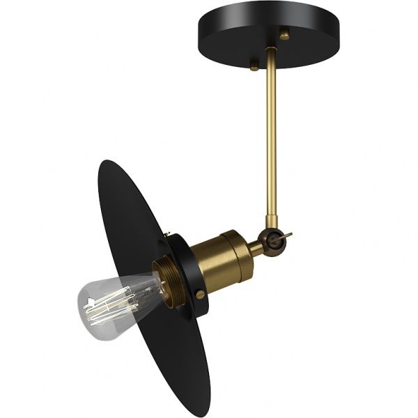 Бра Hopfen 1x40 Вт E27 бронза/черный DF 1 LOFT 