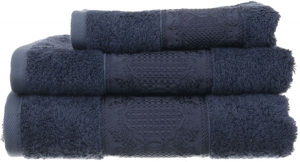 Полотенце махровое Marsilya 30x50 см синий Issimo 