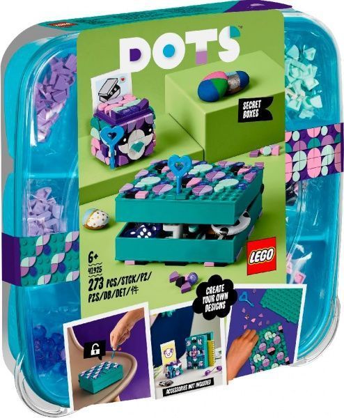 Конструктор LEGO Dots Секретные Ящики 41925