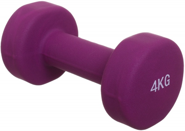 Набір гантелей MAYO Mayneodum-4.0 2х4 кг фіолетовий 