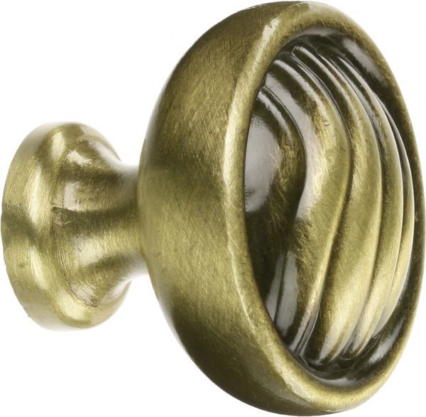 Ручка-кнопка античная бронза Kerron RK-022 BA