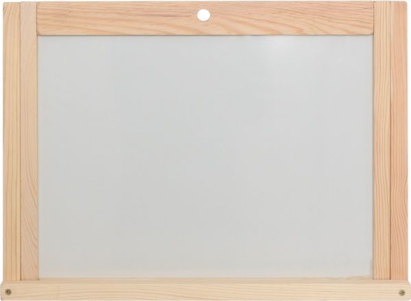 Доска настольная двусторонняя неокрашенная 47х34,5 см Д003