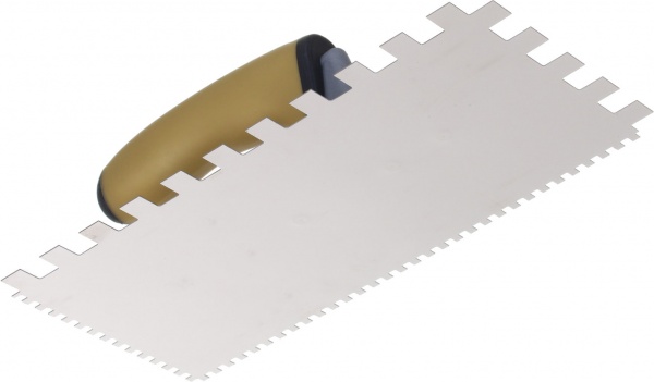 Гладилка зубчаста BauGut 270x130 мм зуб 4 та 12 мм BT-902-42-00