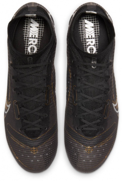 Бутсы Nike SUPERFLY 8 ELITE FG DJ2839-007 р.US 9,5 черный