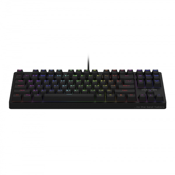 Клавіатура Hator Rockfall TKL Mecha Pink (HTK-621) black 
