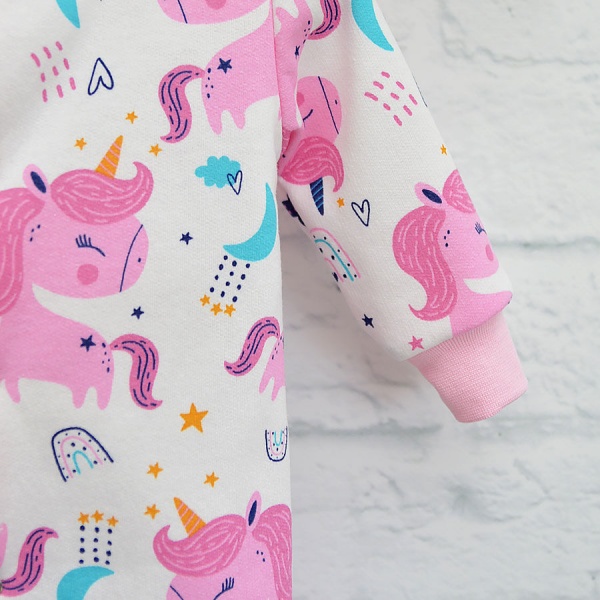 Человечек для девочки Blanka Единорожка р.62 розовый 110170 