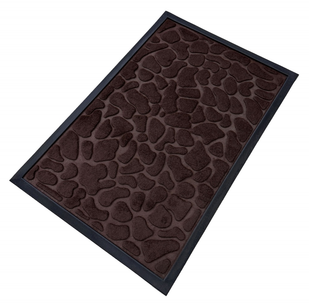 Коврик Relana R06 dark brown 40x60 см