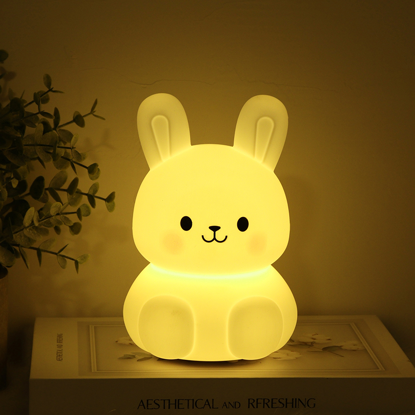 Ночник ARDERO Зайчик белый SNL-R02ARD
