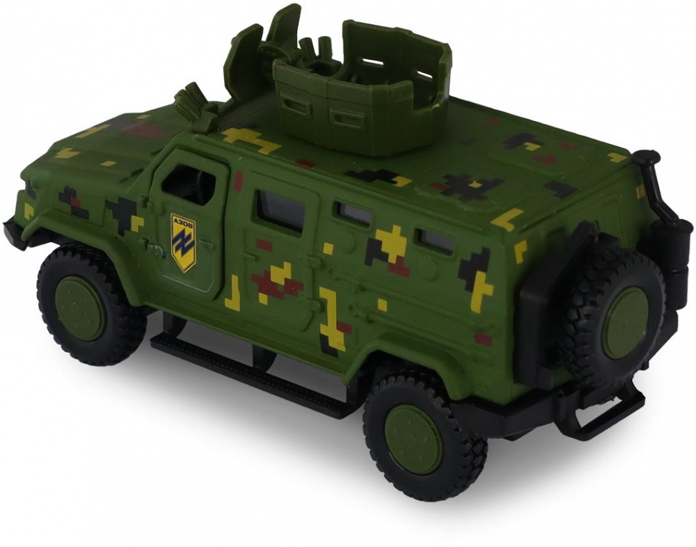 Автомодель TechnoDrive Шеврони Героїв Козак 2М1 АЗОВ KS450-2