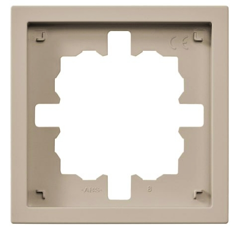 Рамка одномісна HausMark Juna горизонтальна пісочна/бежевий 7041-1800U2-146