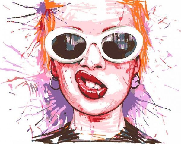 Картина за номерами Посмішка Rosa Start 