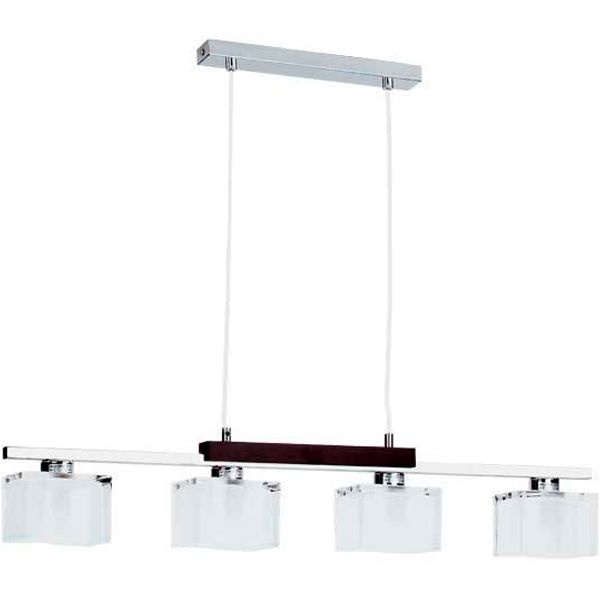 Люстра ALFA 13874 4x40 Вт E14 білий 