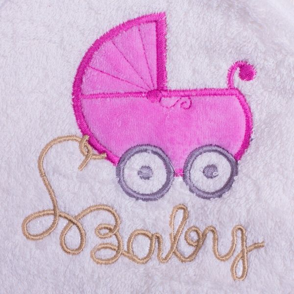 Полотенце-уголок Luna Kids Baby 90х90 см молочный 