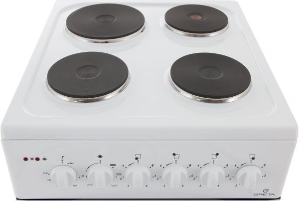 Плита электрическая Greta 1470-Е-07 white