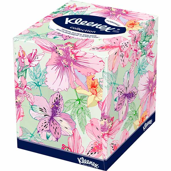 Серветки гігієнічні у коробці Kleenex Collection 100 шт.