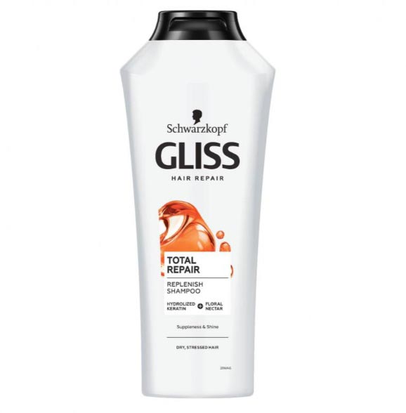 Шампунь Gliss Kur для сухих поврежденных волос 400 мл