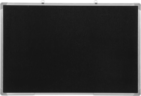 Доска магнитная Nota Bene 90х60 см с алюминиевой рамкой черная 