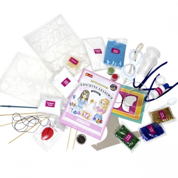 Набор для экспериментов Ранок Блестящая академия для девочек 349692