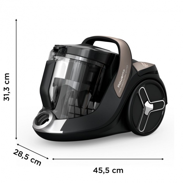 Пылесос Rowenta Green Force Cyclonic RO7C89EA black 