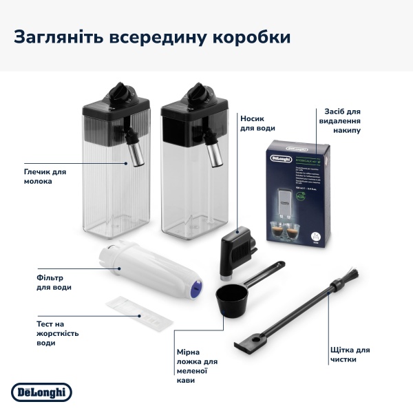 Кавомашина Delonghi Dinamica Plus ECAM380.95.TB 