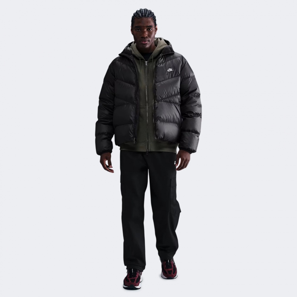 Куртка Nike M NK WINDRUNNER STMNT DWN JKT HQ7790-011 р.S