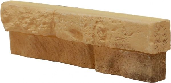 Плитка гипсовая уголок RUSTIKA Валенсия кофейная 0,96 пог.м 