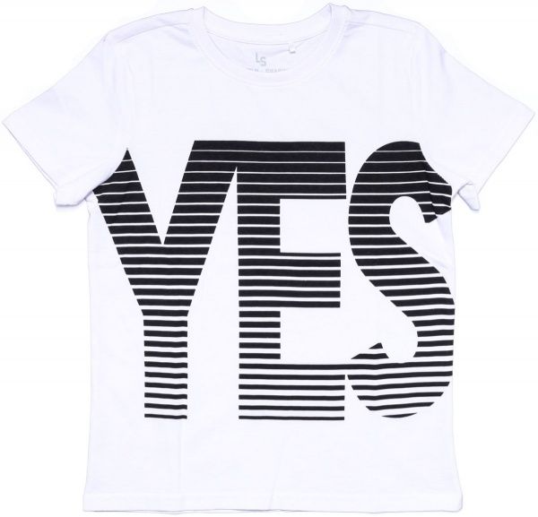 Футболка для мальчиков LINCOLN&SHARKS 2I3901 р.164 белый 